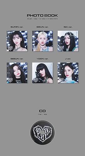 Miniatura 4 de DREAMUS STAYC - Young-LUV.COM Jewel CASE Ver. (segundo mini álbum) Álbum aleatorio+Beneficios limitados de preventa+CulturaRegalo coreano (pegatinas