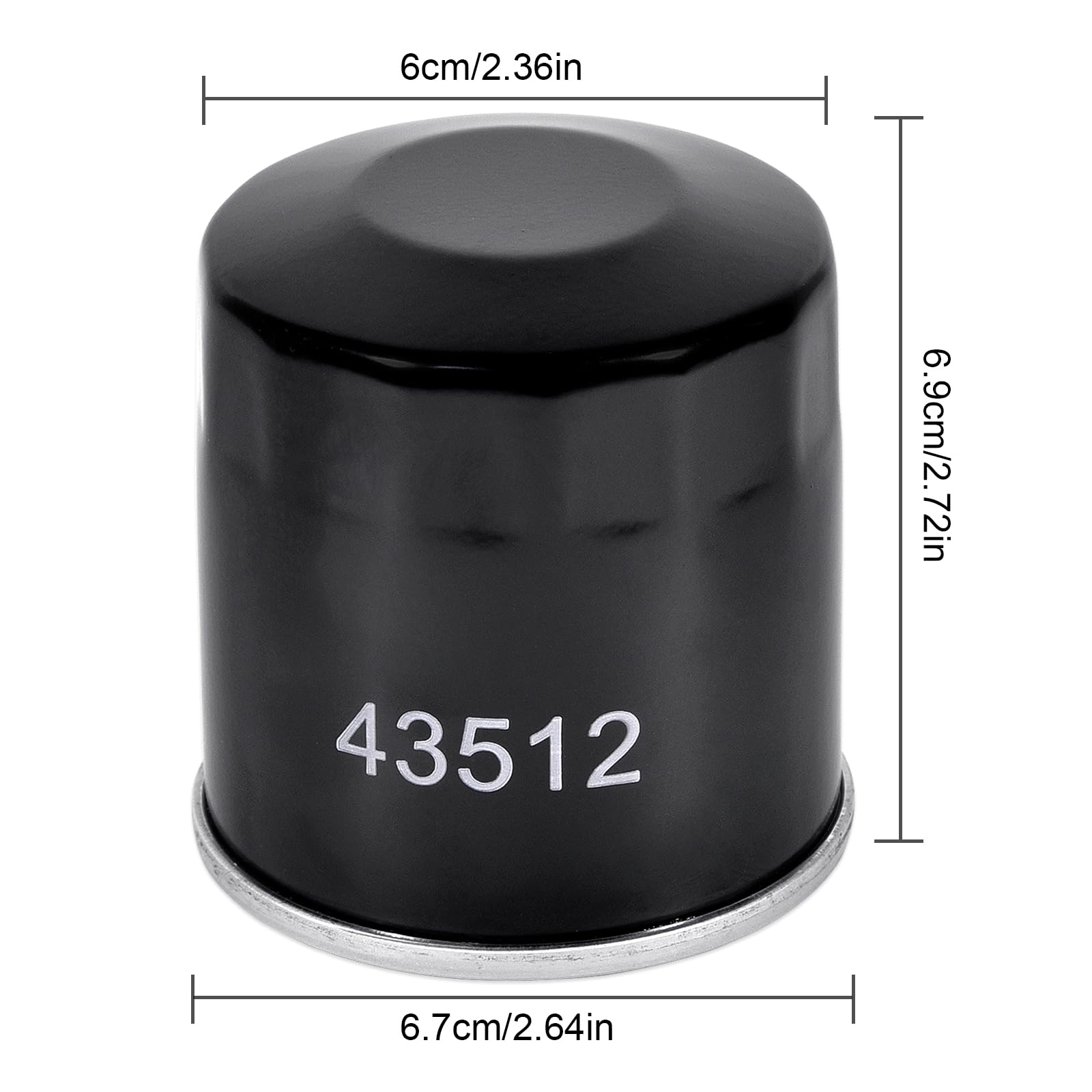 Amazon.com: HIFROM High Performance Oil Filter KN-128 Compatible