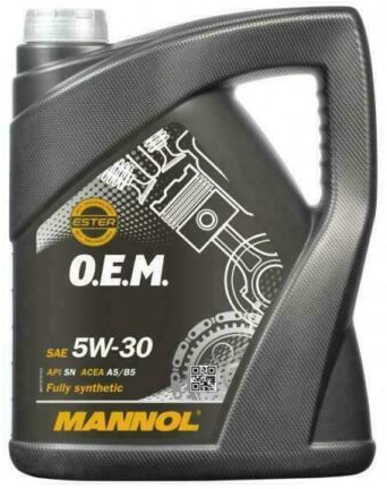 Mannol OEM 5W30 A5 B5 Fully Synthetic Engine Oil, WSSM2C913D, 5 litres