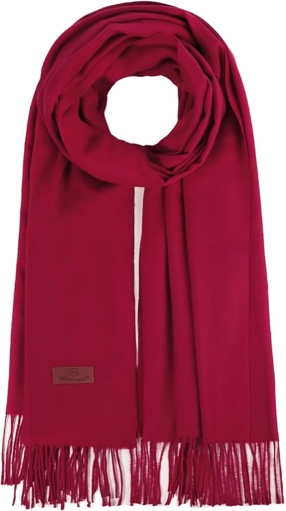 小物 pashmina kozinu Pashmina Scarf Winter Warm Solid Colors Scarves and Wraps