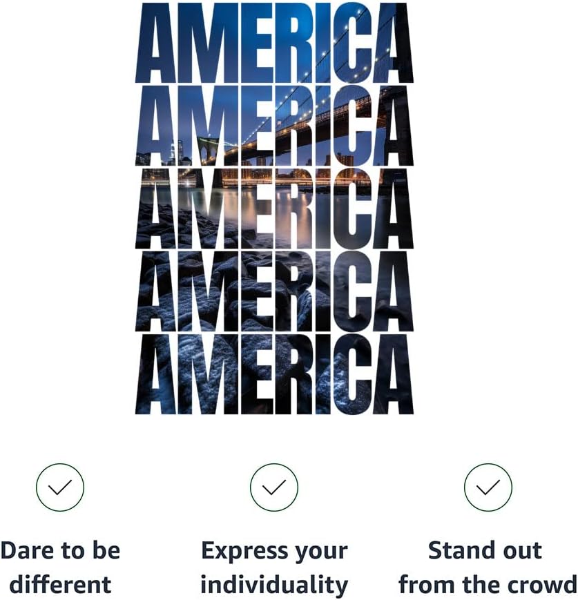 America Tank - Brooklyn Bridge Workout Tank - New York Jersey Tank