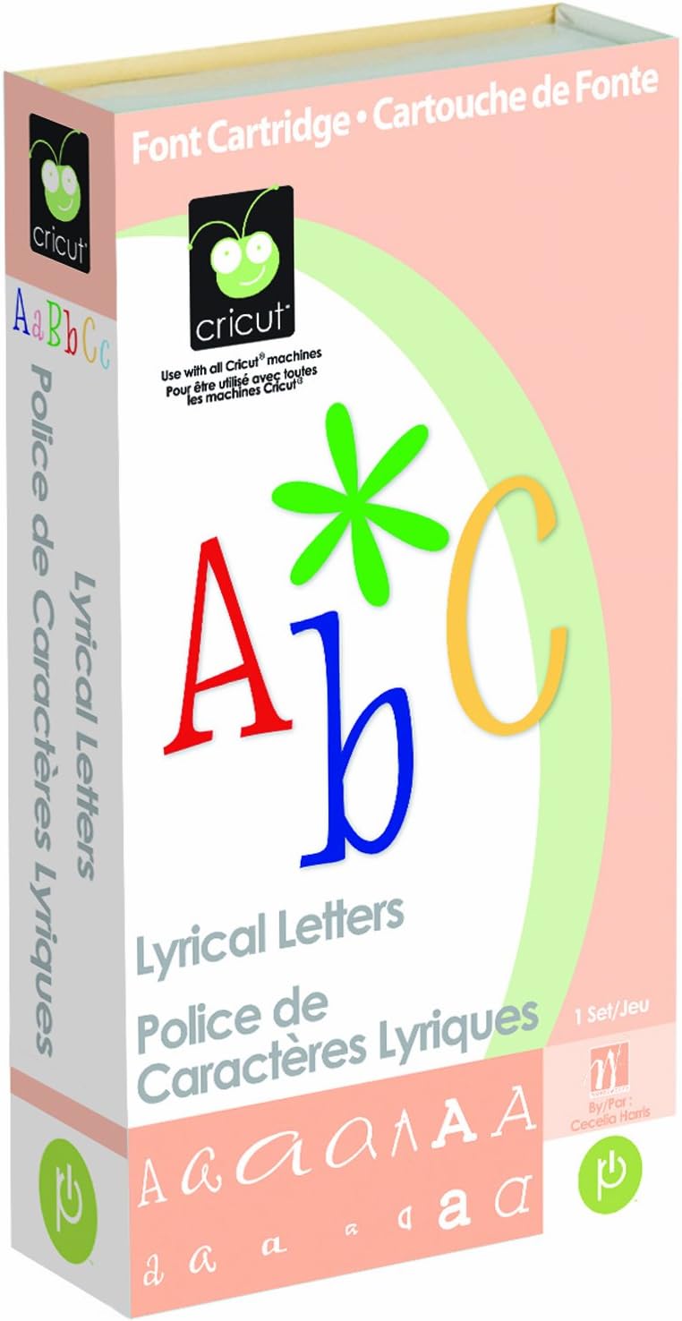 Cricut Cartridge, Lyrical Letters