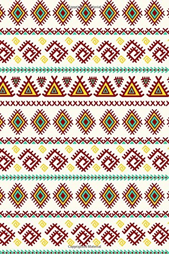 Journal Notebook Tribal Pattern 9: 110 Page Plain Blank Journal For Drawing, Writing, Doodling In Portable 6 x 9 Size.: Volume 27 (My Favorite Plain Journal 2)