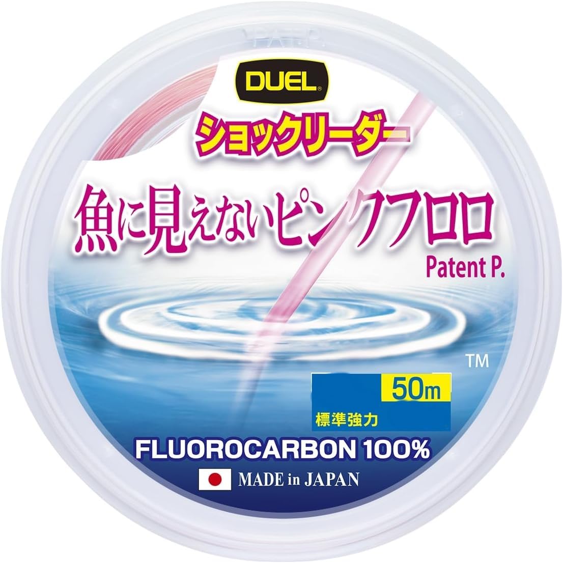 SEA DREAM - FISH CANNOT SEE 50 mt pink rosa fluorocarbon DUEL