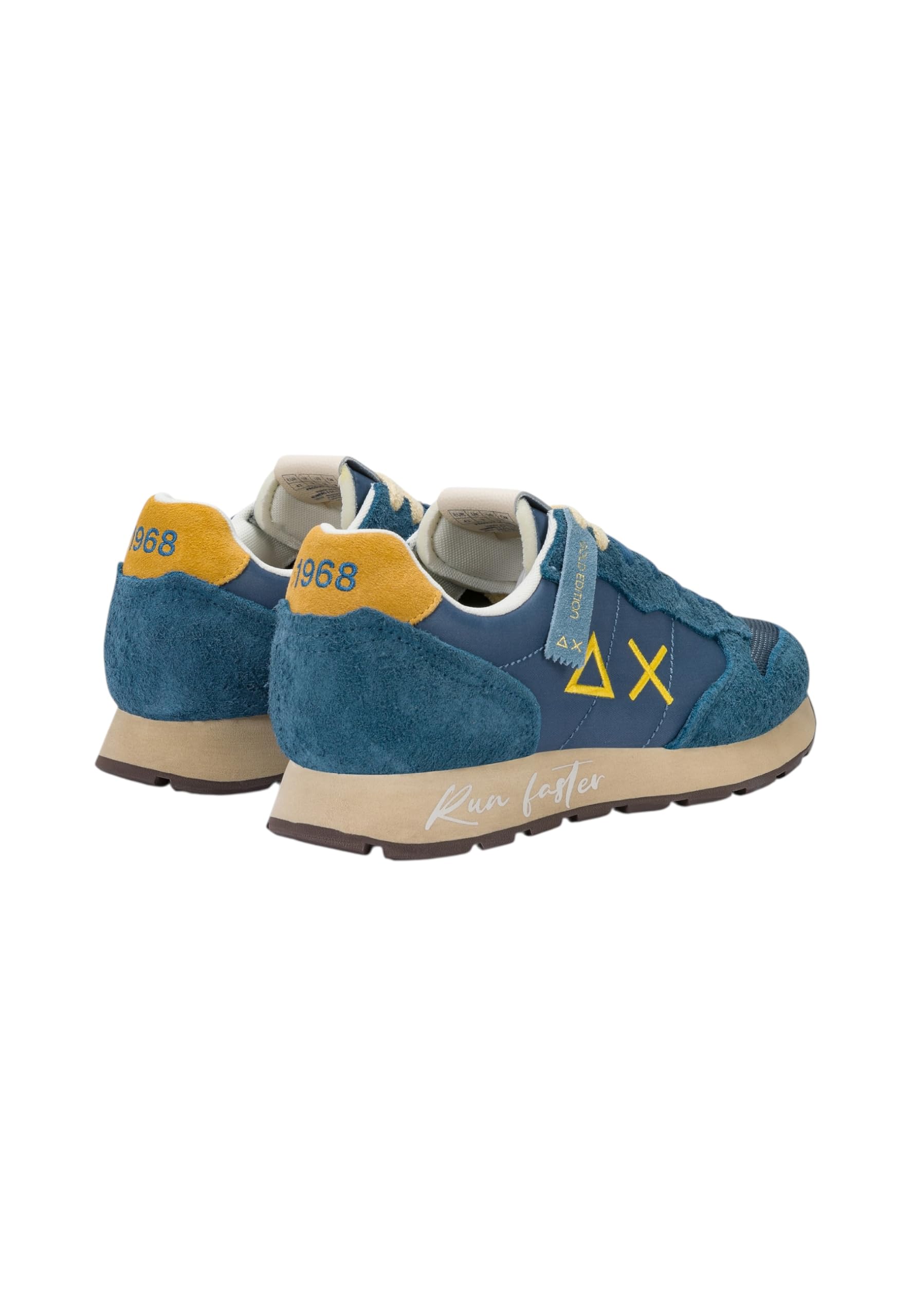SUN68 Hommes Baskets basses Cuir Z36104