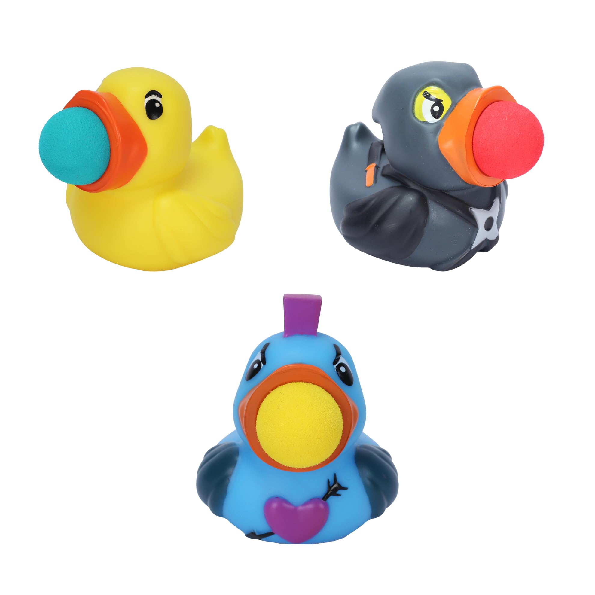 Hog Wild Ducks Popper 3 Pack(1 Punk, 1 Ninja, 1 Classic, 12 balls)
