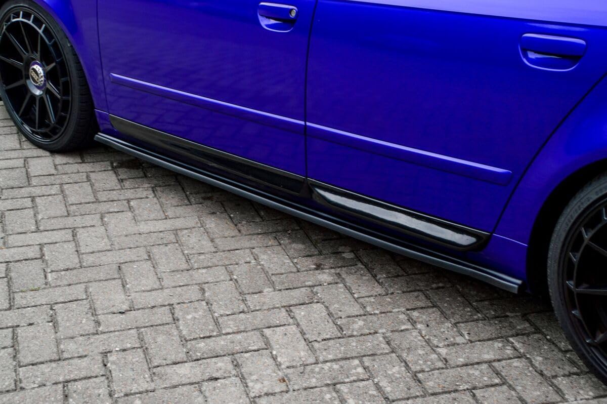 Performance Listwy boczne dodatki/ostrza/dyfuzory/osłony progów do Audi A4 + S4 B6+B7 00-09