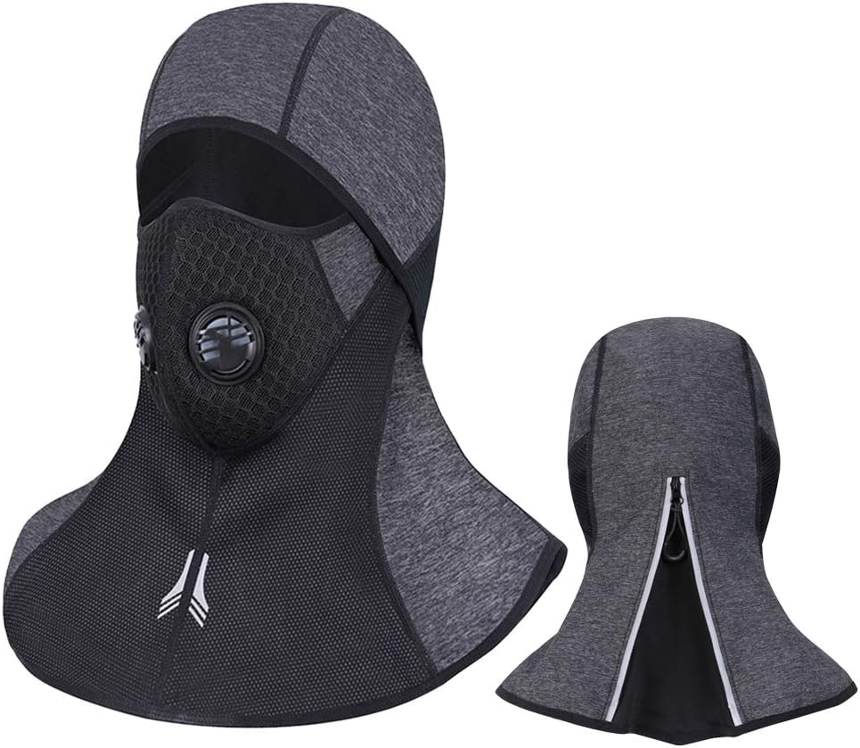 Laxus Balaclava Face Masks, Windproof Breathable Ski Full Face Mask for Cycling Sports Motorcycle Helmet & Winter Outdoor Neck Warmer- Men Women