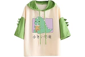 Kawaii Dinosaur Hoodie: The Perfect Blend of Comfort and Style