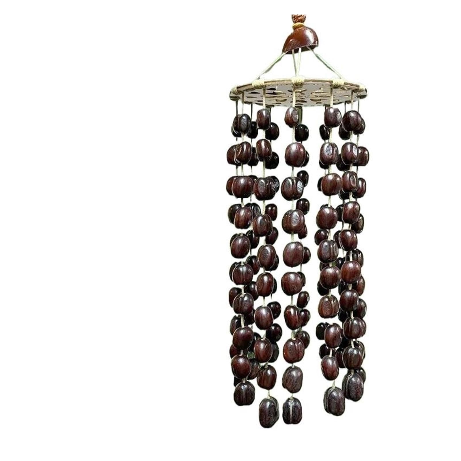 Pendentif cloche en coquille de plante, thérapie sonore, méditation