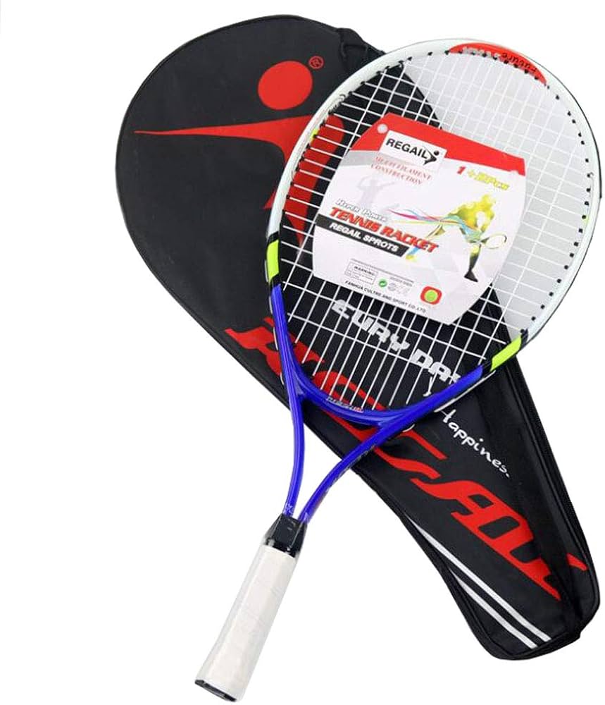 Amazon | ブルー ジュニア硬式テニスラケット 初心者向 硬式テニス