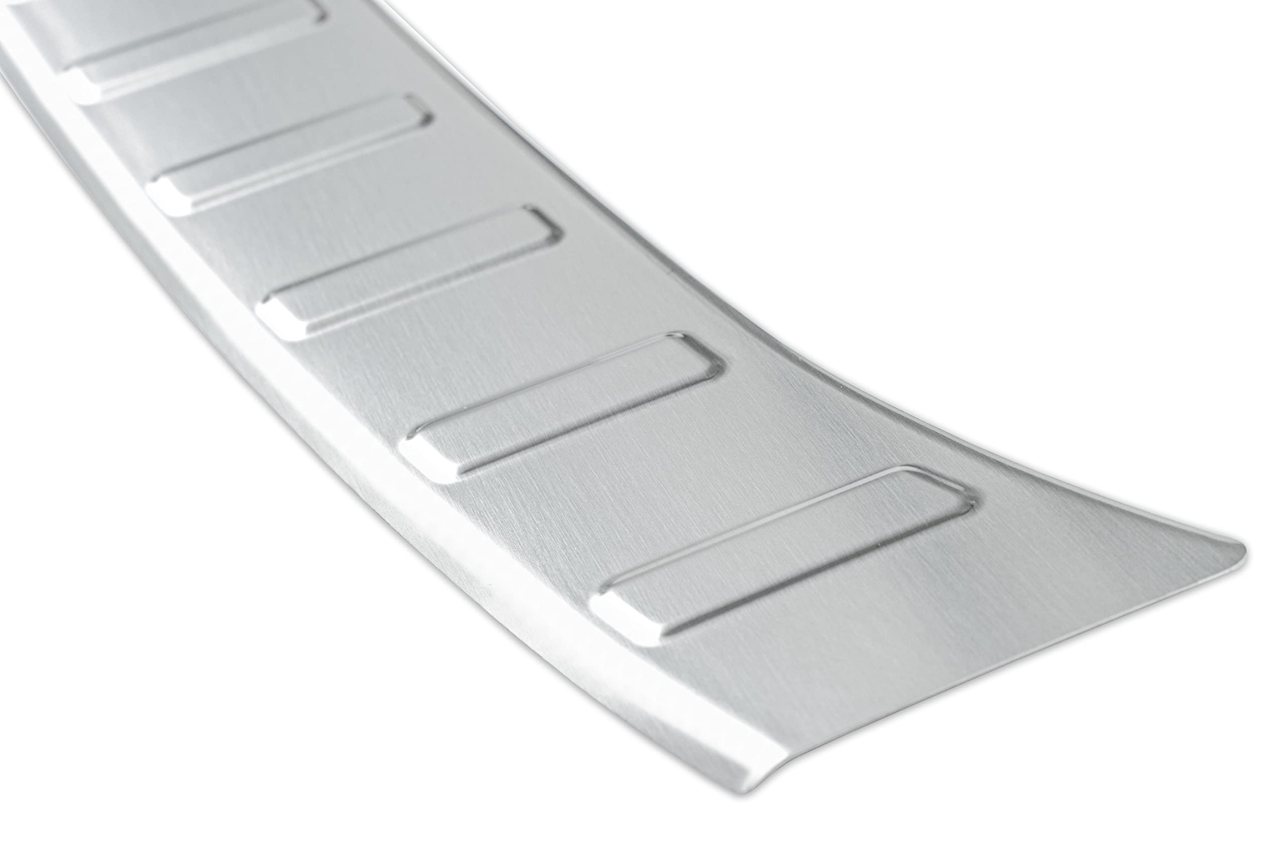 Recambo | Protector de Parachoques trasero | Compatible con Jaguar F-Pace | Tipo X761 | a partir de 2016 | Acero Inoxidable Mate | Protección borde de carga