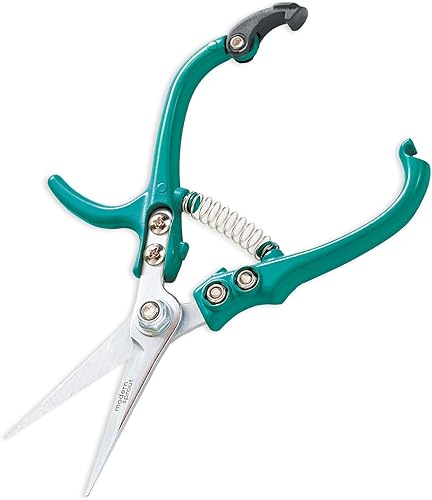Modern Sprout Tijeras de podar Tijeras de cortar hierbas Herramientas de jardinería ligeras con fácil bloqueo Tijeras de jardín de corte de