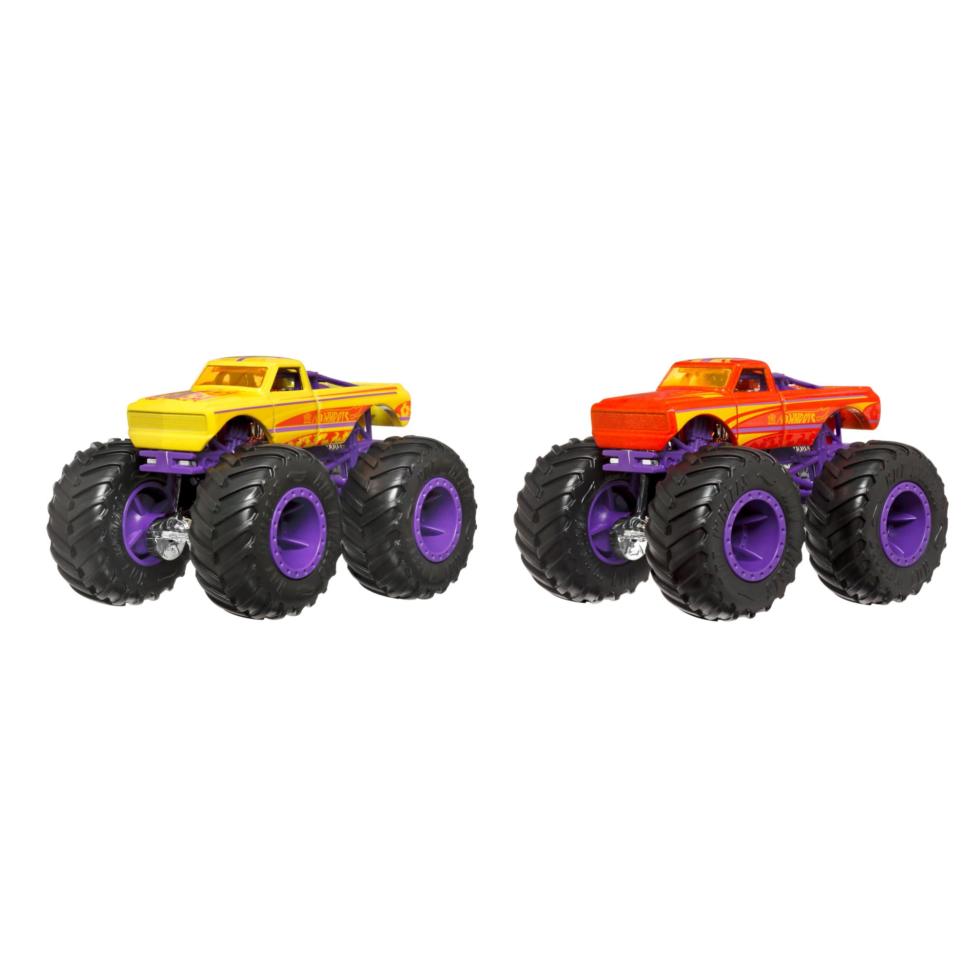 Hotwheels MONSTER TRUCKS 6種3PACK Hot Wheels Monster Trucks Monster Mover with 3 Trucks.