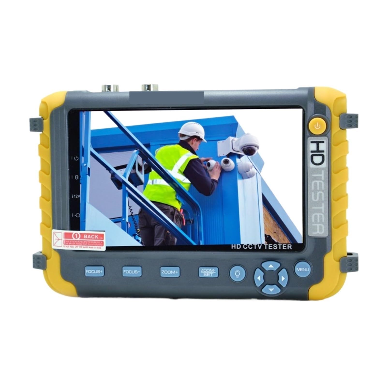 Mooilko One Color 4 In 1 Cvbs Ahd Tvi Cvi 8Mp Cctv Tester Ahd Monitor Iv8w Video Monitor Tester Utp Cable Test Cctv Tester Cctv Monitor For Camera Network Test