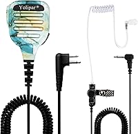 Vista 18 de CP200D Radio Shoulder Speaker Mic Handheld Microphone with 3.5mm Audio Jack Compatible with Motorola R2 CP100D CP185 CP200 CLS1100 CLS1410 DLR1060