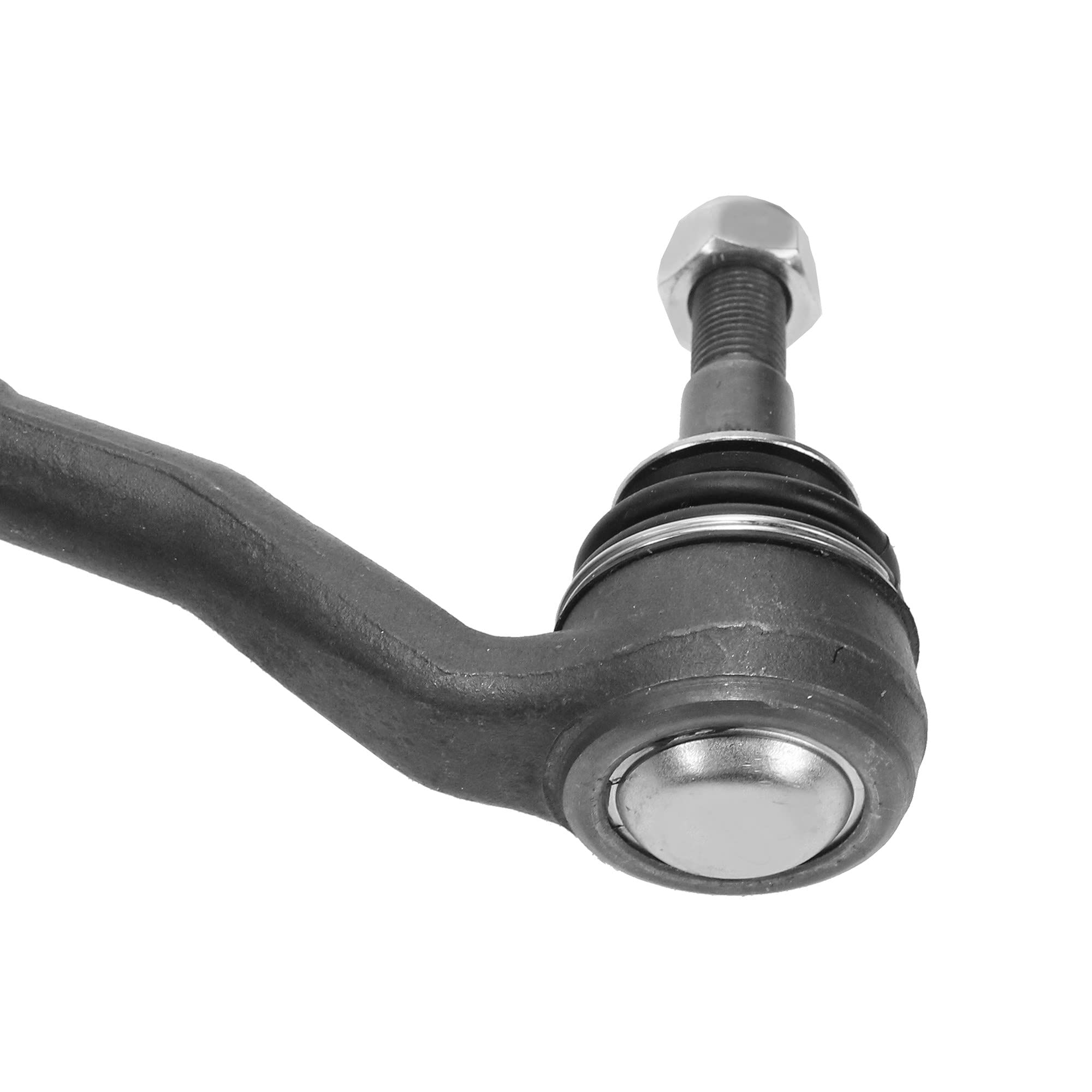 BESTPRICE 2x tirante incl. estremità del tirante anteriore sinistra e destra, 2x set di cuffie sterzo MEYLE Compatibile con BMW Serie 5 (E60), Serie 5 Touring (E61), Serie 6 (E63)