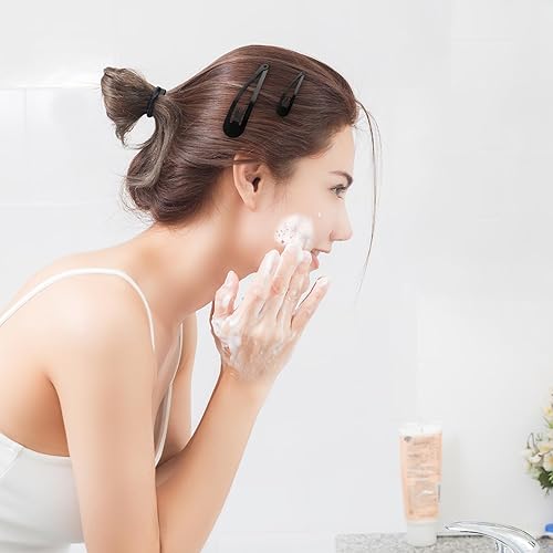 Miniatura 7 de 40 pinzas para el cabello para mujer, pasadores de metal grandes con caja de almacenamiento, accesorios antideslizantes para mujeres, niñas, niños,