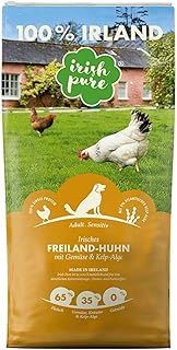 Irish Pure Premium Dry Dog Food, High Meat Content, Vitamins, Grain Free, Sensitive, Dry Dog Food for All Breeds product image