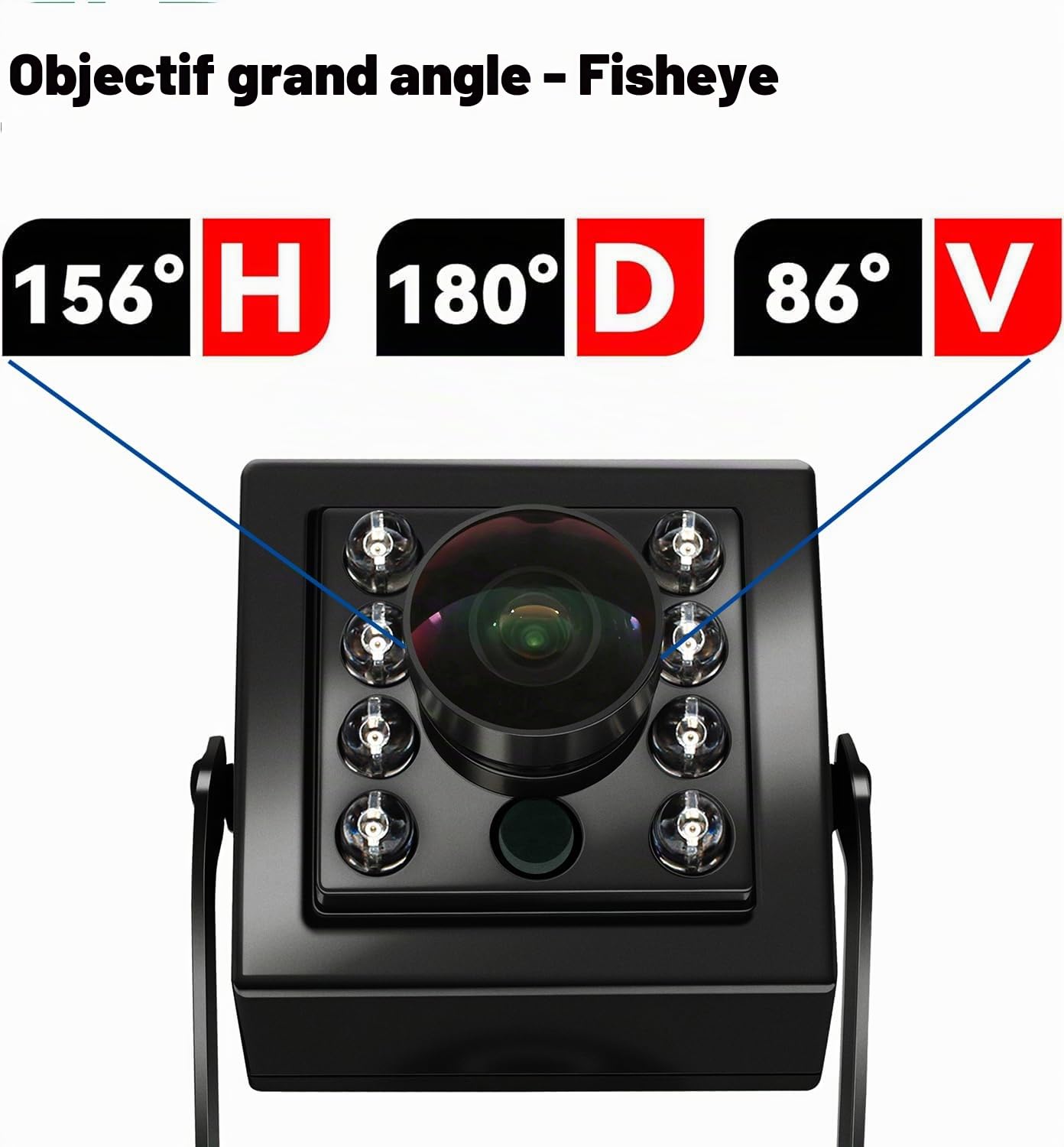 Svpro Caméra USB 1080p avec vision de jour et de nuit pour ordinateur, commutation automatique IR-Cut, enregistrement d'image toute la journée, USB2.0, carte webcam OV2710 avec LED IR pour Windows