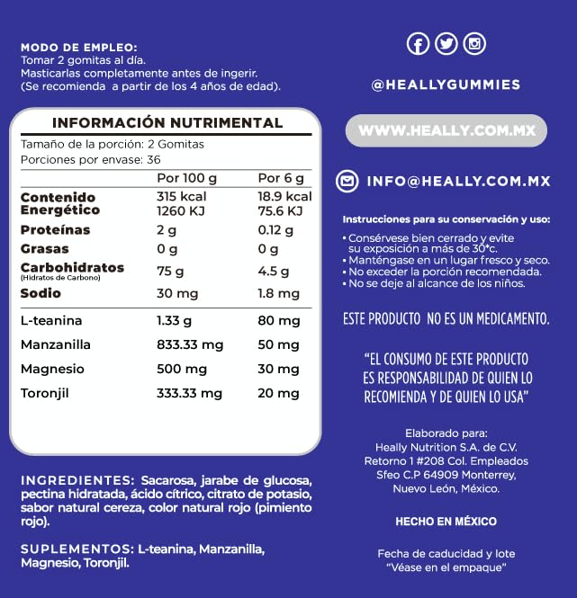 Vitamínicos, Imagen adicional