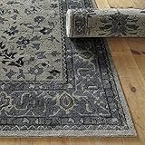 Naz Carpet Handmade Traditional Old Look Woolen Persian Rugs for liviing Room,Bedroom and Hall (...