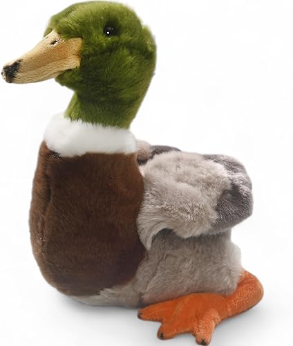 Miniatura 7 de Pato Mallard 8.5 pulgadas, 8.7 in, juguete de peluche, juguete suave, animal de peluche 3336