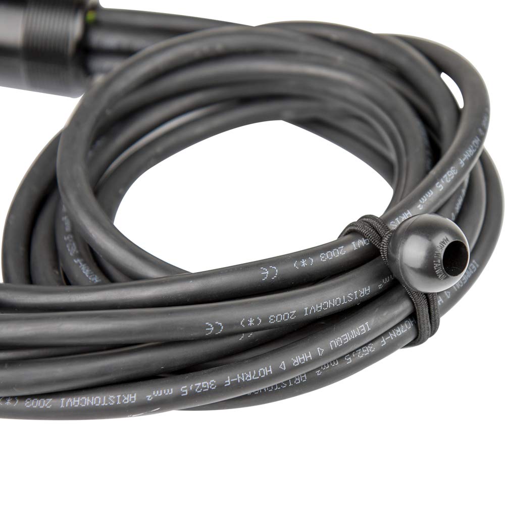 Kupo 6in Heavy Duty Black Ball Bungees (KG090811)
