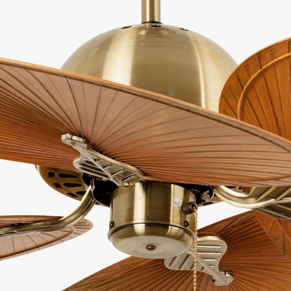 FARO BARCELONA 33352B- CUBA Ventilador de techo oro viejo