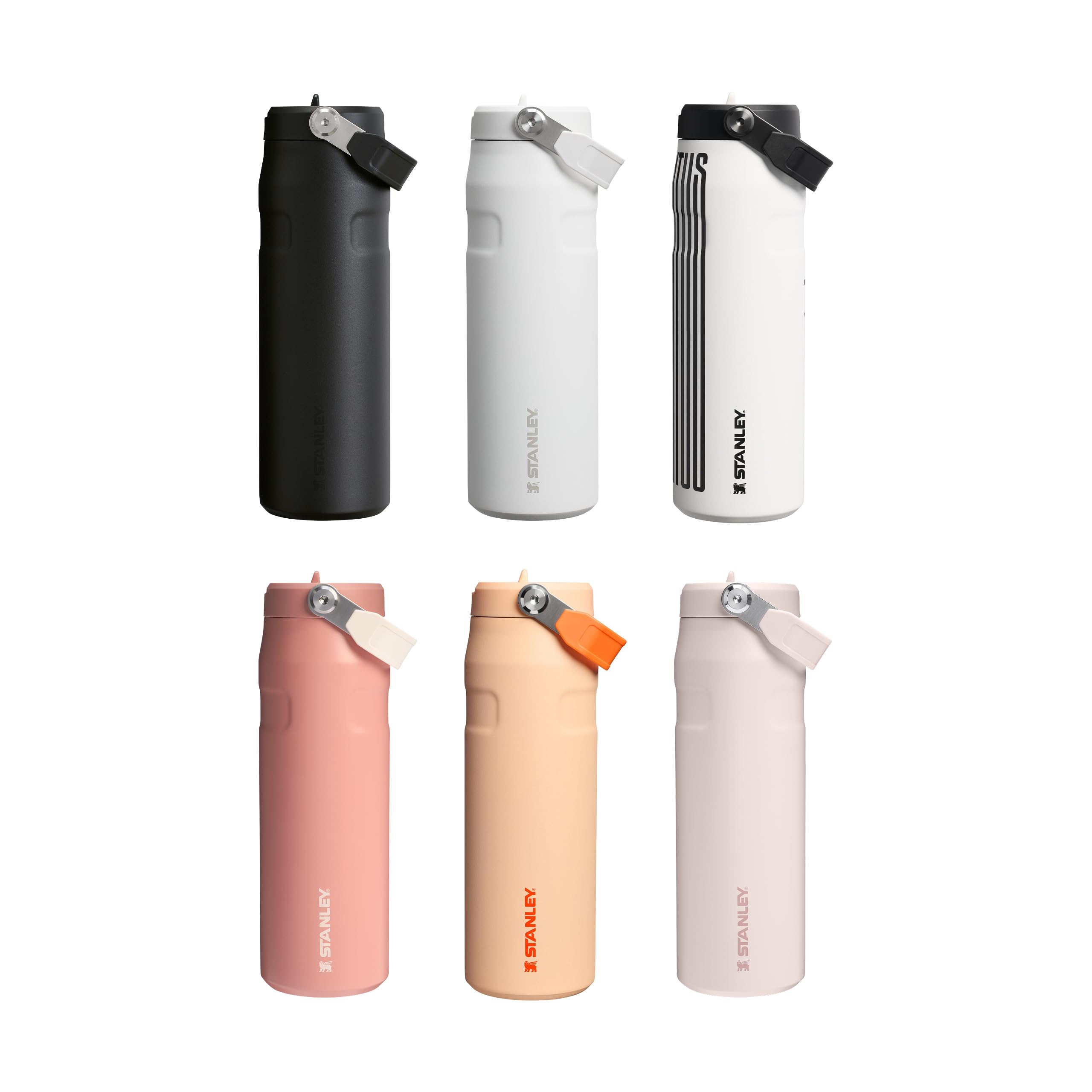 Stanley 1913 Flip Straw Borraccia Con Cannuccia 0.7L - Juventus | 10 Ore Di Freddo - 2 Giorni Di Freddo - Acciaio Inossidabile - Senza BPA - A Prova di Perdite - Lavabile In Lavastoviglie