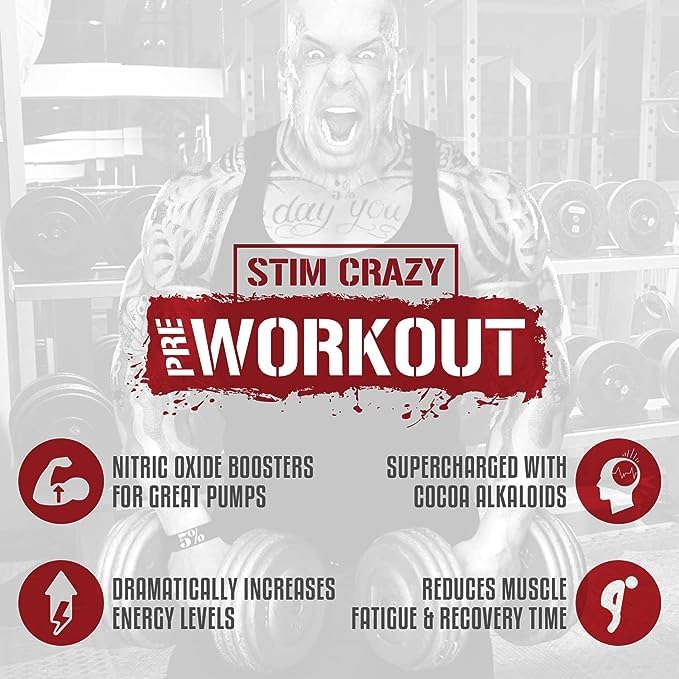 Rich Piana 5% Nutrition 5150 Legendary Series Int. 30 Porties Wildberry - Afbeelding 5