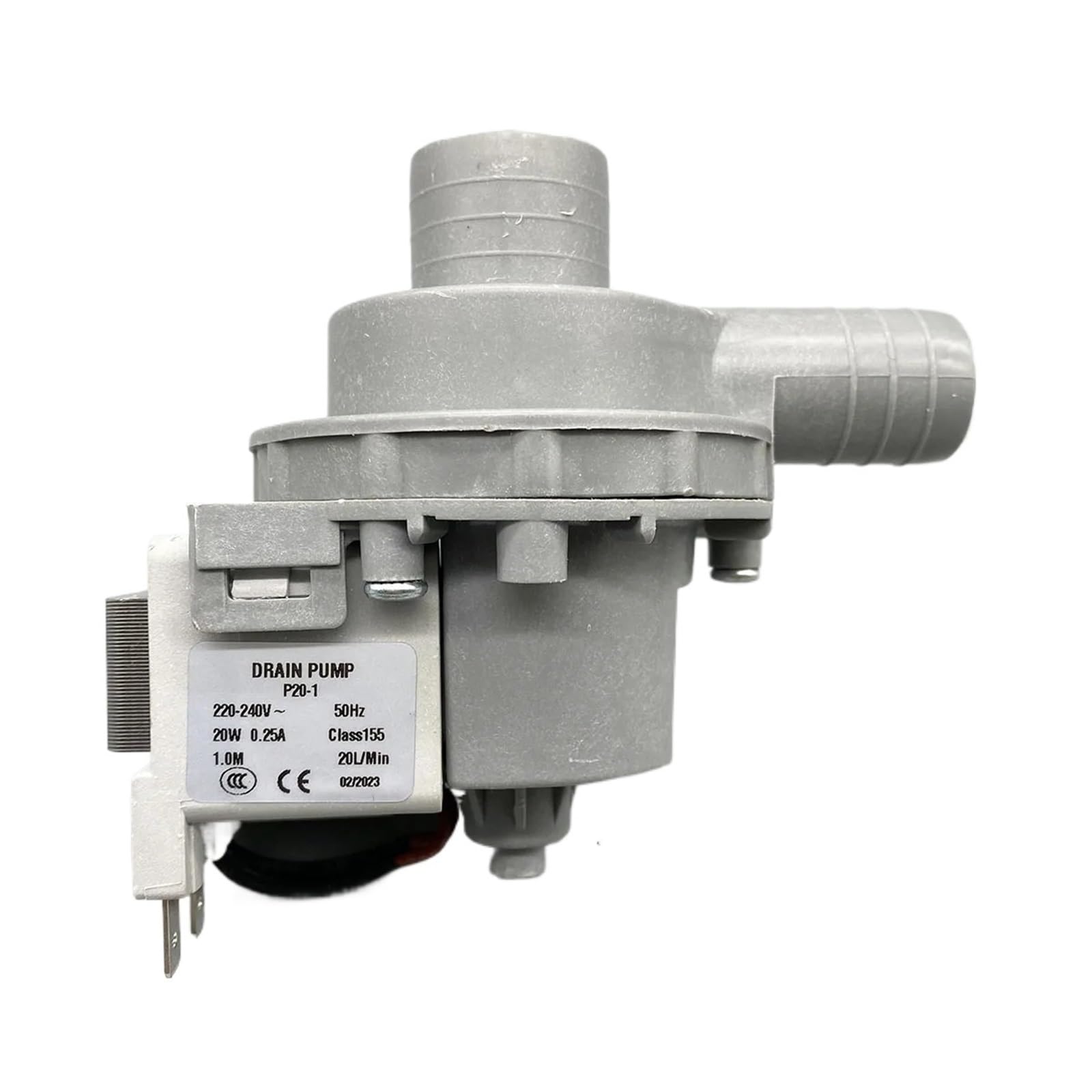 Repuestos For Máquina De Hielo 20 W 0,25 A 20 L/Min 30 Mm 24 Mm 220 V P20-1 Bomba De Drenaje Bomba De Agua