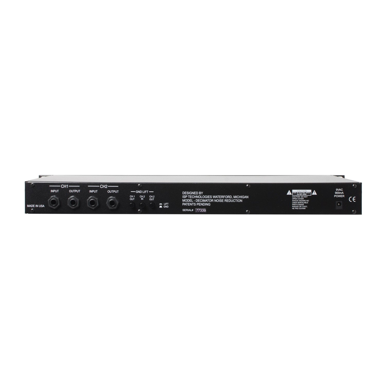 ISP Technologies System redukcji szumów Decimator Pro Rack G