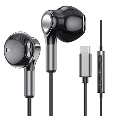 USB C Headphones for Samsung Galaxy S24 S23 Ultra S22 S21 FE S20 A54 A53 USB C Earphones