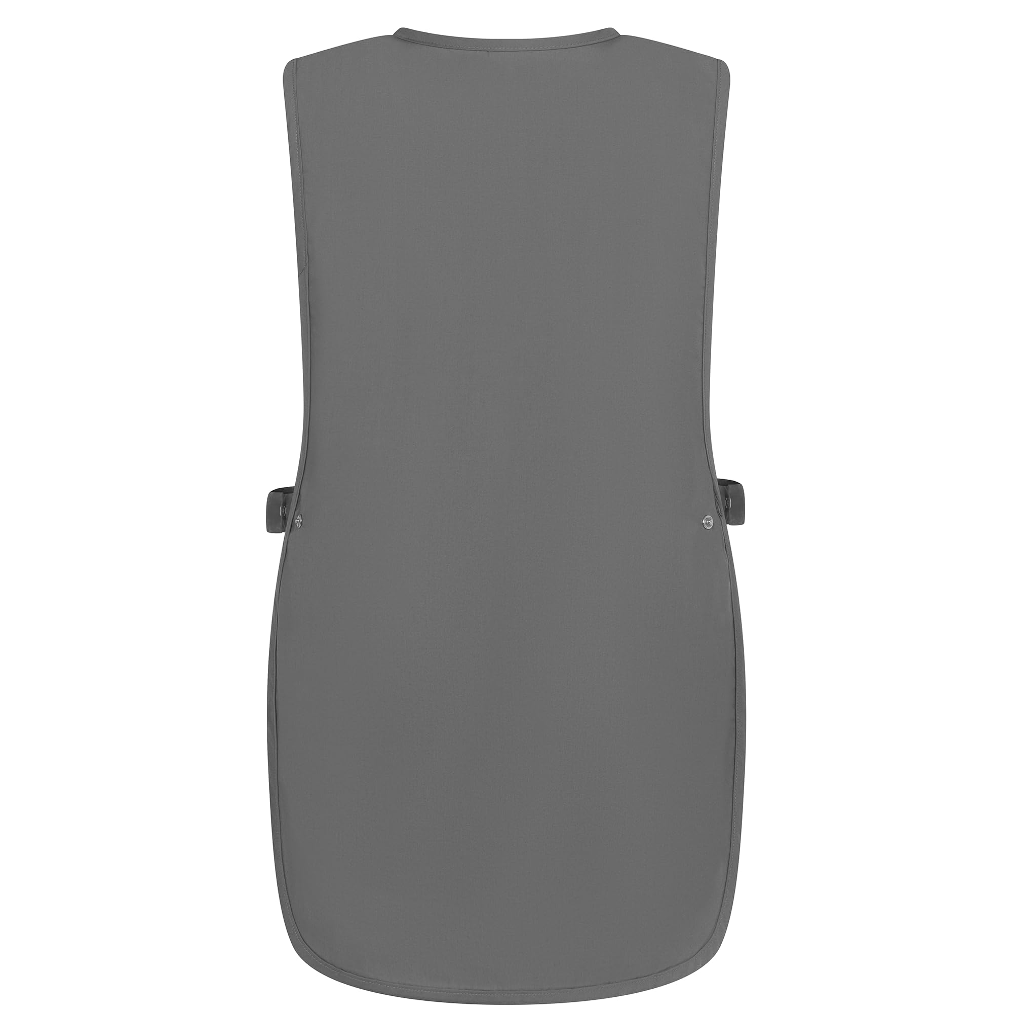 PALLTEX Ampato Überwurfschürze Damen Herren – Kittelschürze mit Taschen, verstellbar, Berufsschürze für Arbeit, Gastronomie, Reinigung, Friseur & Kosmetik, Größen S/M, L/XL