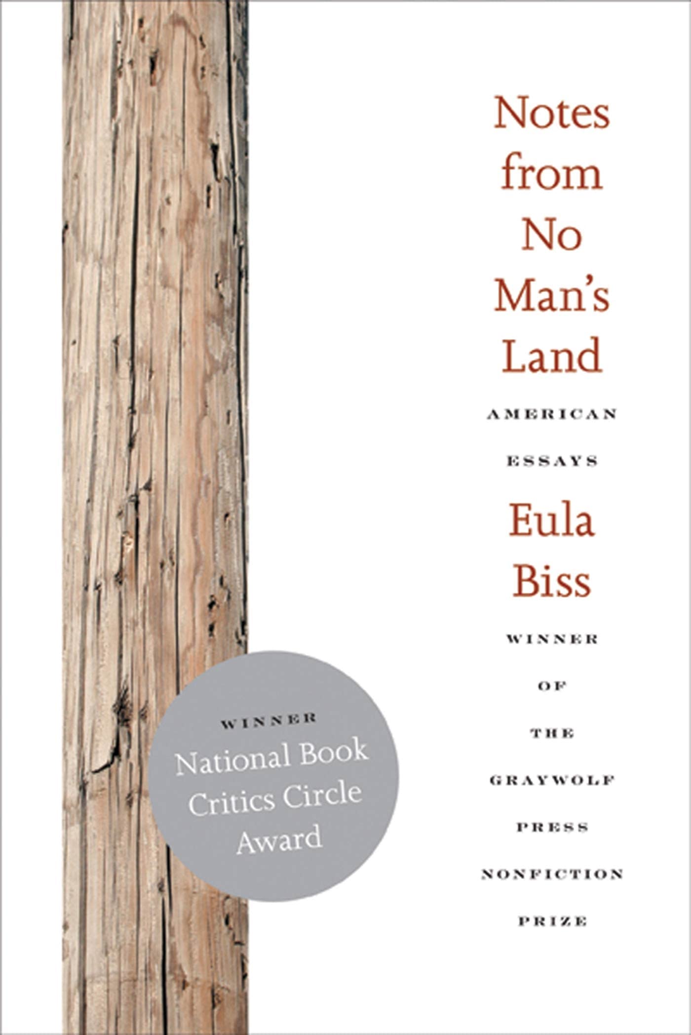 Buy Notes from No Man's Land: American Essays — BookShops.in