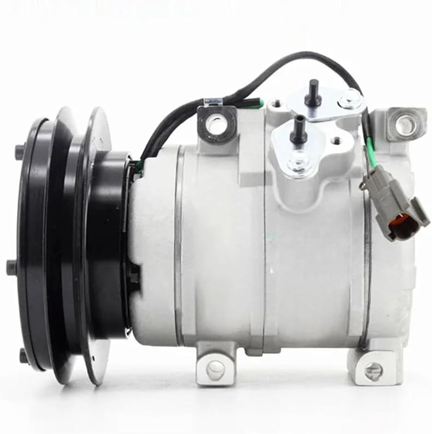 4431081 4436025 20Y-979-6120 421-07-31220 AC Compressor with Clutch-Replacement Air Conditioning Compressor for John Deere Excavator 450CLC 450DLC 600CLC 600DLC 800C