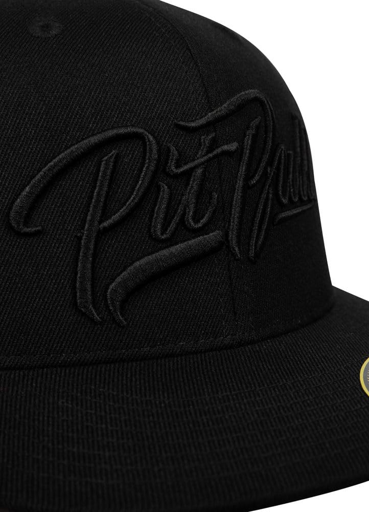 PITBULL Baseballkappe Full Cap Schirmmützen Flat Visor Kappen Pit Bull West Coast Kappe mit Schirm Herren & Damen El Jefe Fitted Sonnenblende