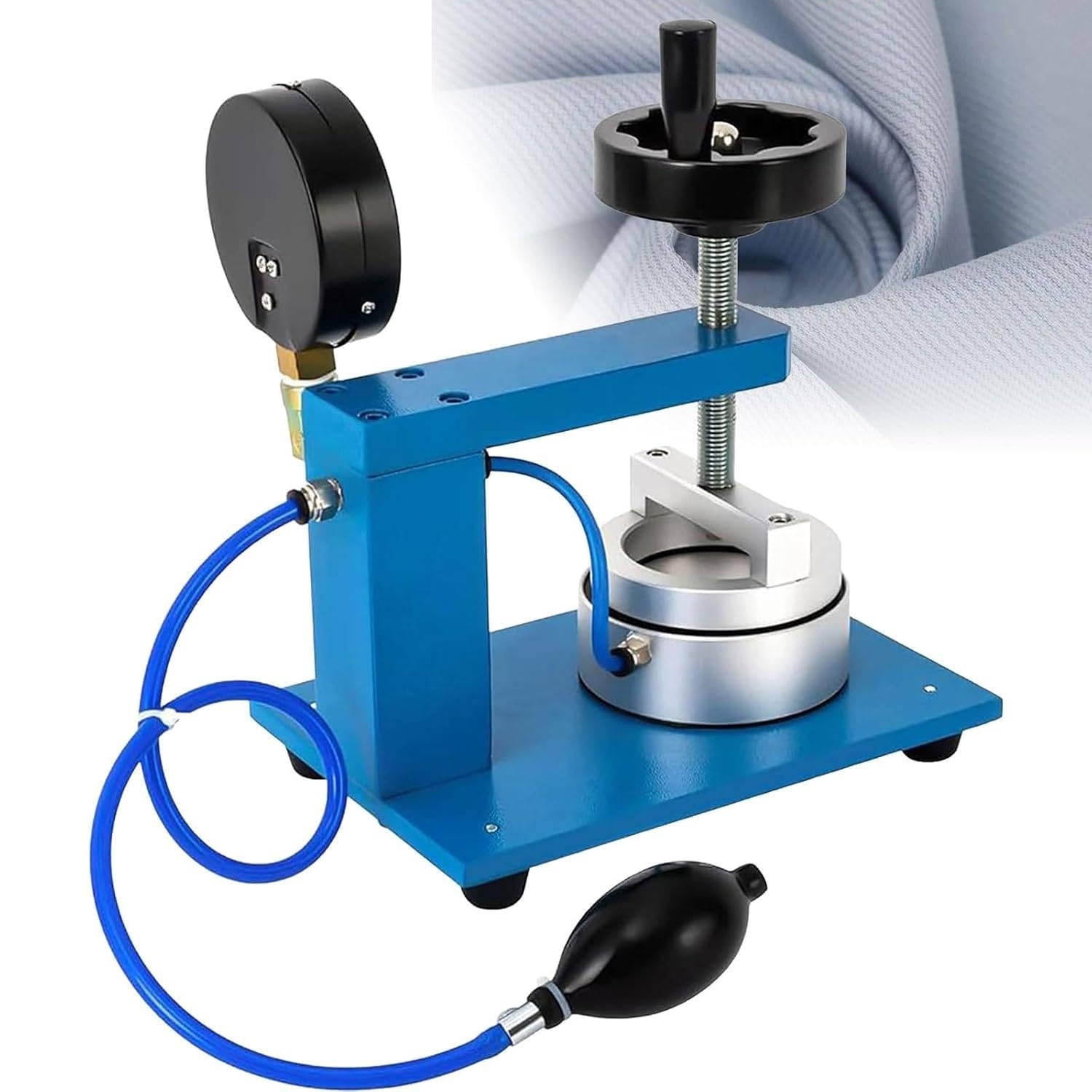 XDLYWUZIQ Textile Fabric Hydrostatic Pressure Tester W/Digital Pressure Gauge,Plastic Bags Garments Tents Raincoat Waterproof Testing Machine 2000mm