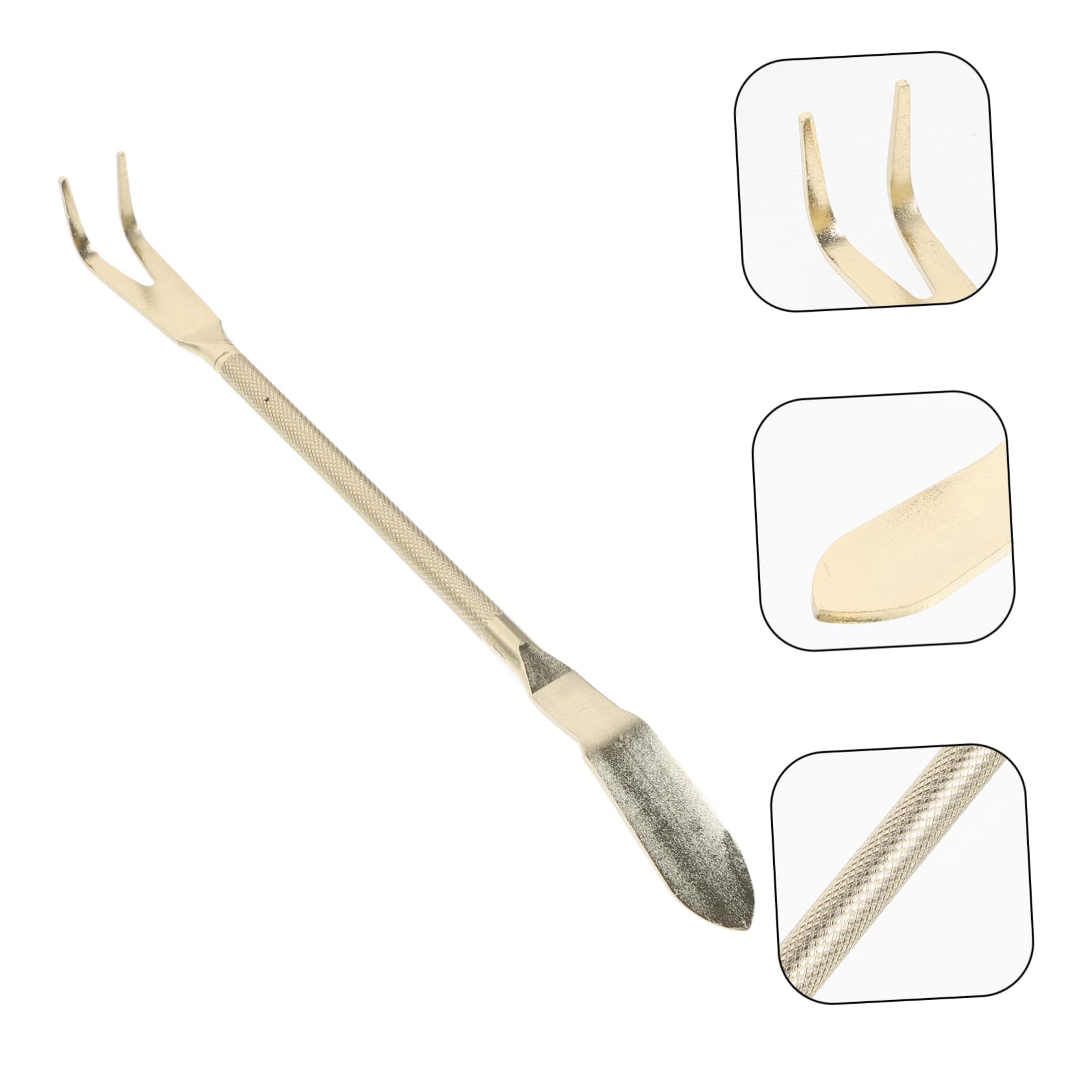 Abaodam 4 Piezas Rastrillo de Bonsai Inoxidable para Jardinería Herramienta Multifuncional para Plantas Macetas Diseño Ergonómico y Acabado para Entusiastas y Profesionales