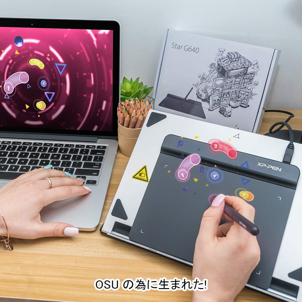 【即購入OK】ペンタブ Amazon.co.jp: XPPen ペンタブレット ペン入力 OSU!専用 XPPen