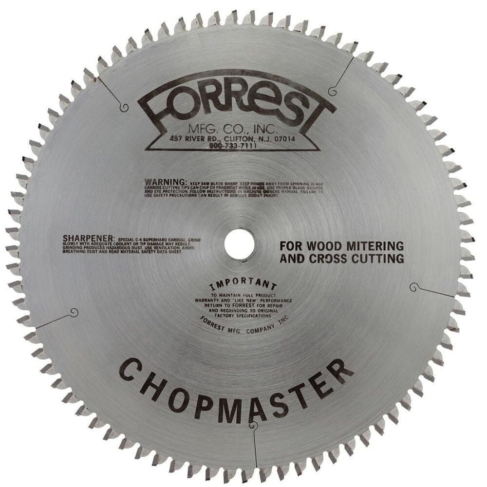 Forrest Chopmaster 10In X 90T Blade