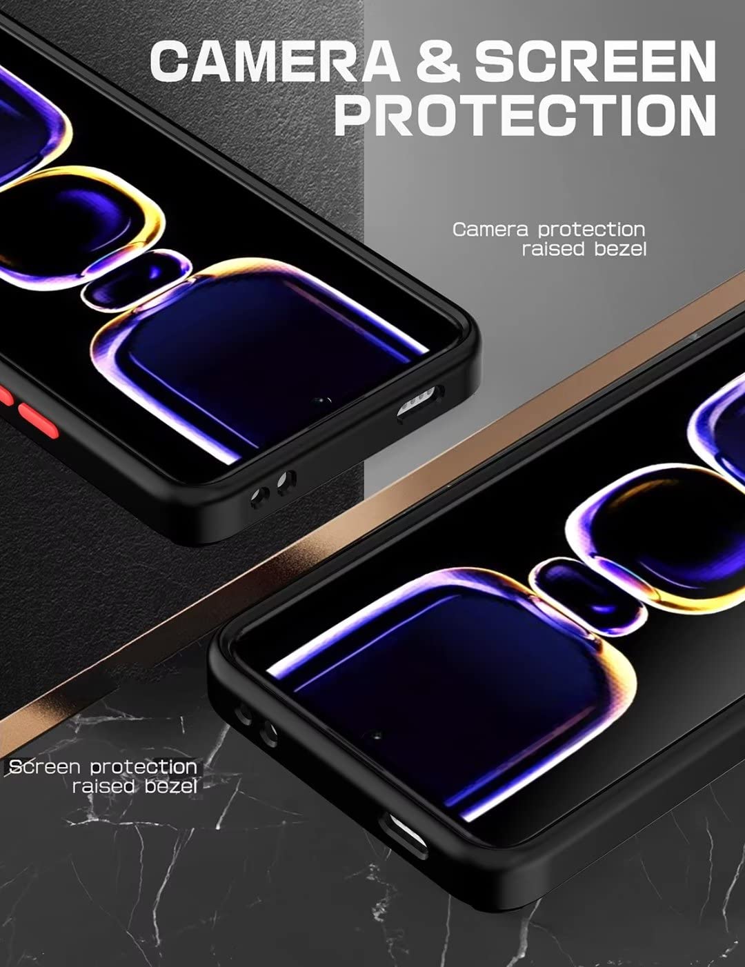 Custodia In Silicone Per Xiaomi POCO F5 Pro 5G Design Console Disegni