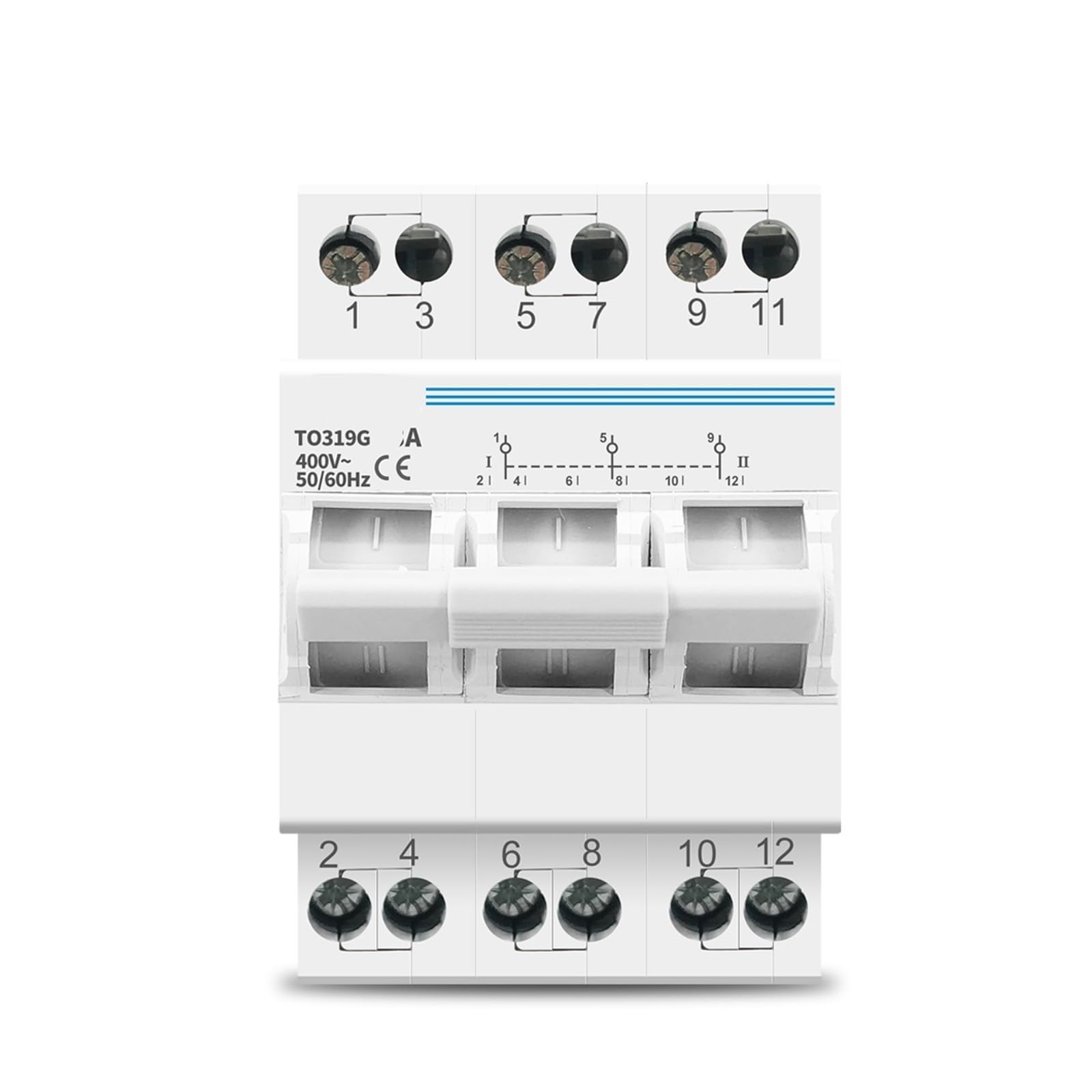 Evite apagones con el interruptor de aislamiento de transferencia manual 3P 63A 6