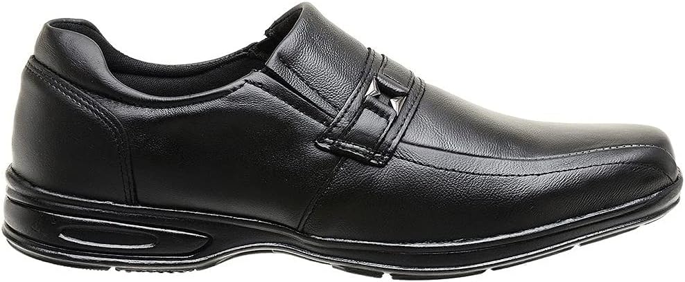 Sapato Social Couro Legítimo Anti Stress Conforto Ortopédico 5040 - Imagem 2