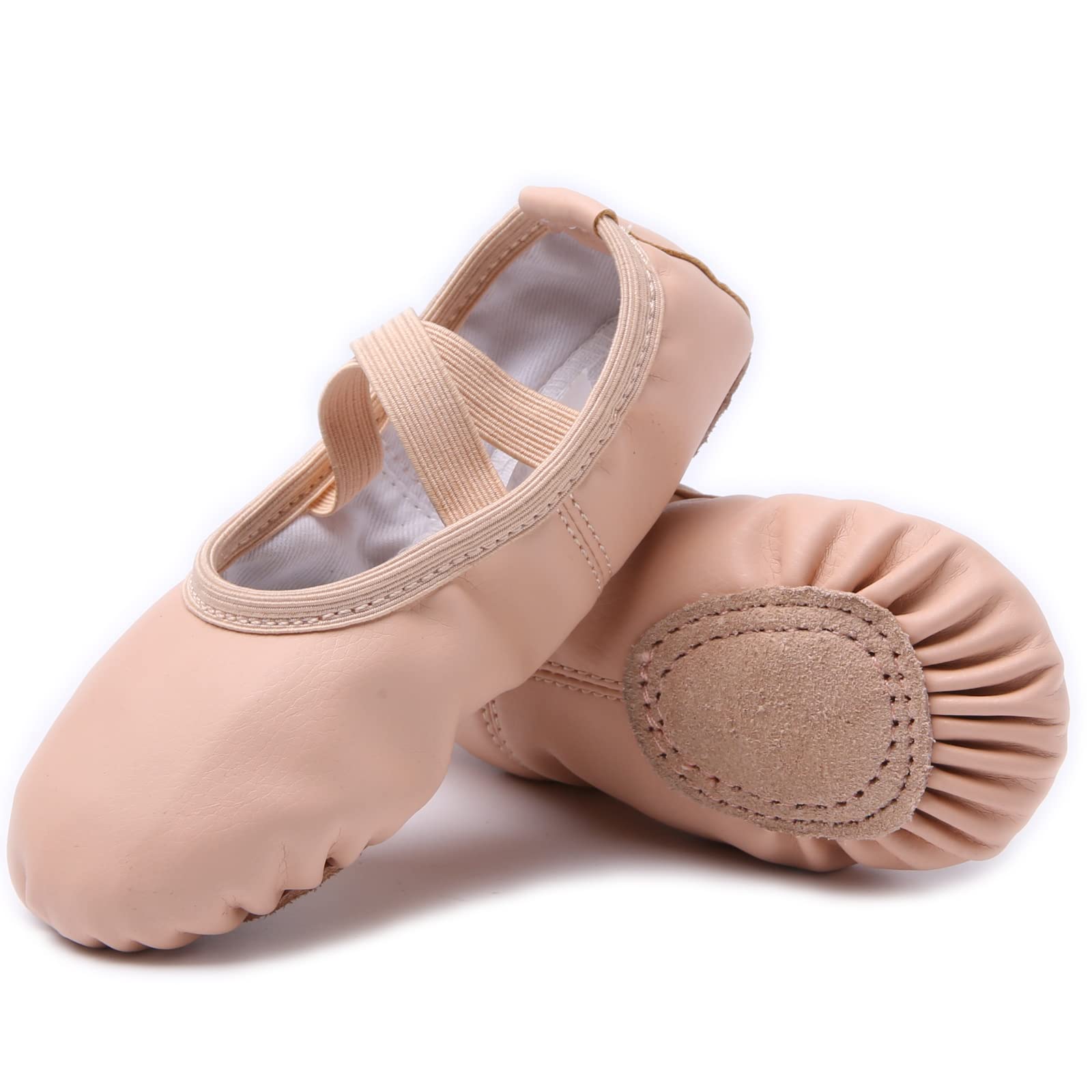 TETSUO Ballet Shoes for Girls,Dance Flats Slippers for Kids,Toddlers Practice Shoes,Yoga Shoes — view 7