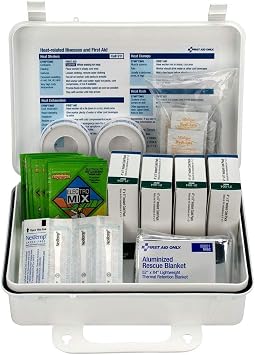 First Aid Only 5250 Heat Stress Kit, OSHA-Compliant First Aid Kit for Heat Exhaustion and Heat Stroke Prevention, 26 Pieces