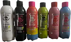 Mansão Maromba, Kit 7 Bebidas Alcoólicas Gaseificadas, Sabores Variados, 1L