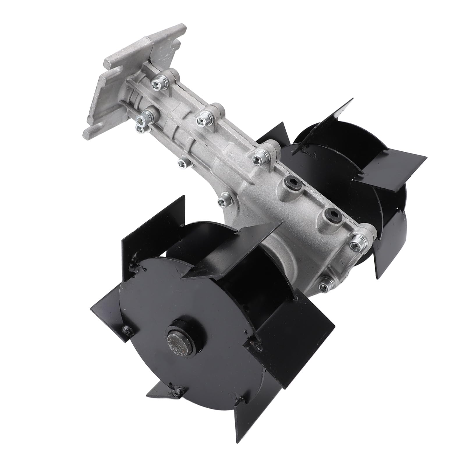 Rueda de aflojamiento multifuncional de metal para cortacésped, para airear y cortar el césped. (Idksam)
