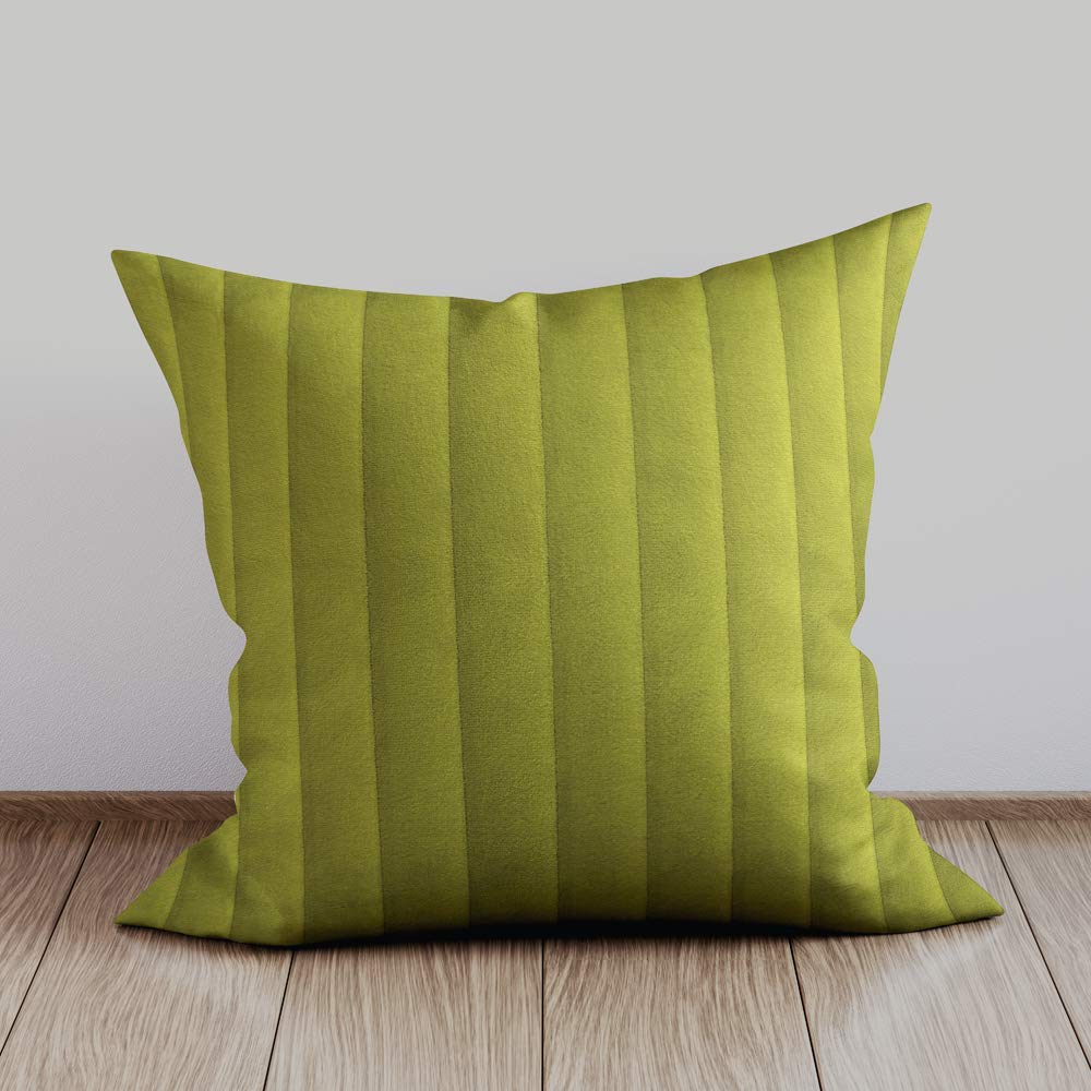 Deshome Viki TR – Tejido al metro de terciopelo acolchado altura 140 cm para cojines, sofás, sillas, pufs, cortinas (verde, 10 metros)
